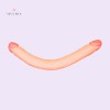 Classic Black Double-Ended Dildo Cock Realistic Penis For Lesbians Men And Women Masturbation