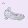 Clear Penis Extention Textured Penis Sleeve Sex Toy India