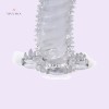 Clear Penis Extention Textured Penis Sleeve Sex Toy India
