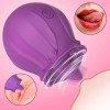 Clit Stimulator G spot Vibrator Clitoral Tongue Vibrator Breast Nipple Sucker Female Masturbator Sex Toy India