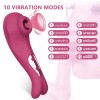 Clitoral Sucking Vibrator Waterproof 10 Suction Patterns Adult Sex Toys