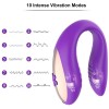 Couples Vibrator India Wireless G Spot Clitoral Stimulation Dual Motors 10 Powerful Vibration Modes Sex Toy
