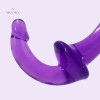 Crystal Double Ended Strapless Dildo Transparent Revolver Dildo Lesbian Sex In India