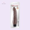 9.6Inch 24.5CM Dildo Vibrator In India Flesh/Brown