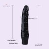 9.6Inch 24.5CM Dildo Vibrator In India Flesh/Brown