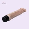 9.3 Inch 24CM Dildo Vibrator India Flesh/Brown