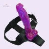 Dildo with Testicles Acorn Strong Suction Cup Lesbian Strap On Toys