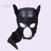 Dog Puppy Bondage Hood Mask Slaves Hood BDSM Sex Toy for Adults