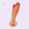 Double Dongs Realistic Dildo Penis Cock Anal Butt Plug Orgasmic Wand Sex Adult Toys