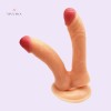 Double Dongs Realistic Dildo Penis Cock Anal Butt Plug Orgasmic Wand Sex Adult Toys