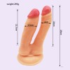 Double Dongs Realistic Dildo Penis Cock Anal Butt Plug Orgasmic Wand Sex Adult Toys