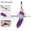 Double Head Vibrator Nipple Stimulator Waterproof India Women Masturbation 