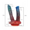 Gemini - Fantasy Dildo - Sex toy - Adult Toy - Double Alien Dildo - Astrology - Zodiac Dildo