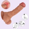 7Inch 18CM Ejaculating Dildo Realistic Ultra-Soft Squiring Penis Cock With Suction Cup Sex Toy In India