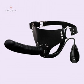 Electric Inflatable Vibrating Strap On Dildo India Sex Toy Electric Inflatable Vibrating Strap On Dildo India Sex Toy