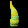 Fantasy Dildo Colorful Tentacle Dildo Octopus Huge Anal Plug Premium Liquid Silicone