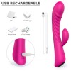 G-Spot Rabbit Vibrator India Waterproof Rechargeable Adult Sex Toys for Women