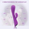 G-Spot Rabbit Vibrator India Waterproof Rechargeable Adult Sex Toys for Women
