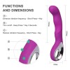 Luxury Usb Rechargable Vibrator Female Sex Toy
