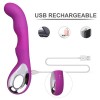 Luxury Usb Rechargable Vibrator Female Sex Toy