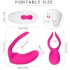 G-spot Clitoral Vibrator 9 Vibrating Speeds Silicone Waterproof Rechargeable Vagina Penis Stimulator Massager Sex Toys India