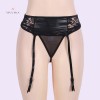 Garter Belt Set With G-String Lace Panties Indian Sexy Lingerie