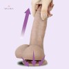 8.2 Inch 21CM Golden Realistic Dildo Penis Cock Online India Sex Toy