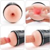 Hands Free Masturbation Vibrating India Masturbation Toys Adjustable Strong Suction Cup Realistic Male Stroker