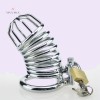 Hollow Design Metal Male Chastity Device Cock Cage Penis Restraints Chastity Bondage BDSM Sex Toys
