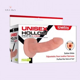 6.5Inch 16.5CM India Hollow Strap On Dildo Belt Dildo Buy Sex Toy Online 6.5Inch 16.5CM India Hollow Strap On Dildo Belt Dildo Buy Sex Toy Online