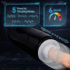 India Luxury Hands Free Male Masturbator Cup 3D Realistic Vigina Electric Penis Pump 5 Powerful Thrusting Modes 6 Speed Frequency 3 Female Moans