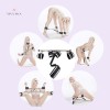 Indian BDSM Bed Restraints Kit Adjustable Spreader Sex Bondage Position Support Sling Sex Play