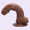 8.3Inch 21CM Indian Brown Big Dildo Dick Adult Sex Toys