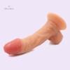 Jelly Dildo Dong Cock with Balls & Suction Cup Sexy Toy Female