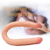 Lesbian Silicone Double Sided Dildo for Women Flexible Double Dong Vaginal G-spot and Anal Play