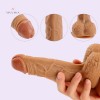 7Inch 18CM Lifelike Dildo Dual Density Dildo with Suction Base Female Sexy Toy