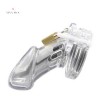 male chastity devices plastic watchful eye transparent plastic cage