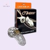 male chastity devices plastic watchful eye transparent plastic cage