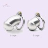 Male Chastity Devices Silver Steel Cage Little Prisoner Metal Cage
