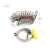 Male Chastity Lock Stainless Steel Penis Cage Chastity Device India