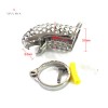 Male Chastity Lock Stainless Steel Penis Cage Chastity Device India