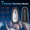 Male Masturbator Male Vibrator Penis Glans Trainer Massager Masturbation With 7 Vibrating Modes