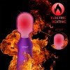 Mini Automatic Heating Wand Massager Rechargeable 12 Mode Sex Toy Women Couple India