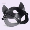 Naughty Kitty Cat Mask Restraints Face Hood Adult Sex Toys BDSM