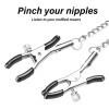 O-Ring Gag With Nipple Clamps Open Mouth Ring Gag BDSM Sex Play