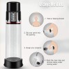 Penis Pump With 4 Suction Intensities India Electronic Male Enhancement Rechargeable Automatic Stronger Bigger Erections