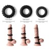 Penis Ring Set India Cock Rings 4 Rings Sex Toy for Man Longer Harder Stronger Erection