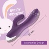 Rabbit Vibrator Clitoral G Spot Stimulation with 10 Vibration Modes Adult Sex Toy India