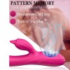 Rabbit Vibrator Clitoral Stimulator With Tongue Tickler 7 Vibration Silicone Waterproof