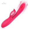 Rabbit Vibrator India 10 Vibrations 7 Pulsations Tongue Licking Dual Stimulation Clit Stimulator